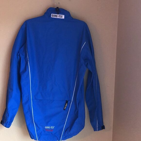 GORE Bike Wear Gore-Tex PacLite royal blue jacket Ladies M Gorpcore - Picture 7 of 16